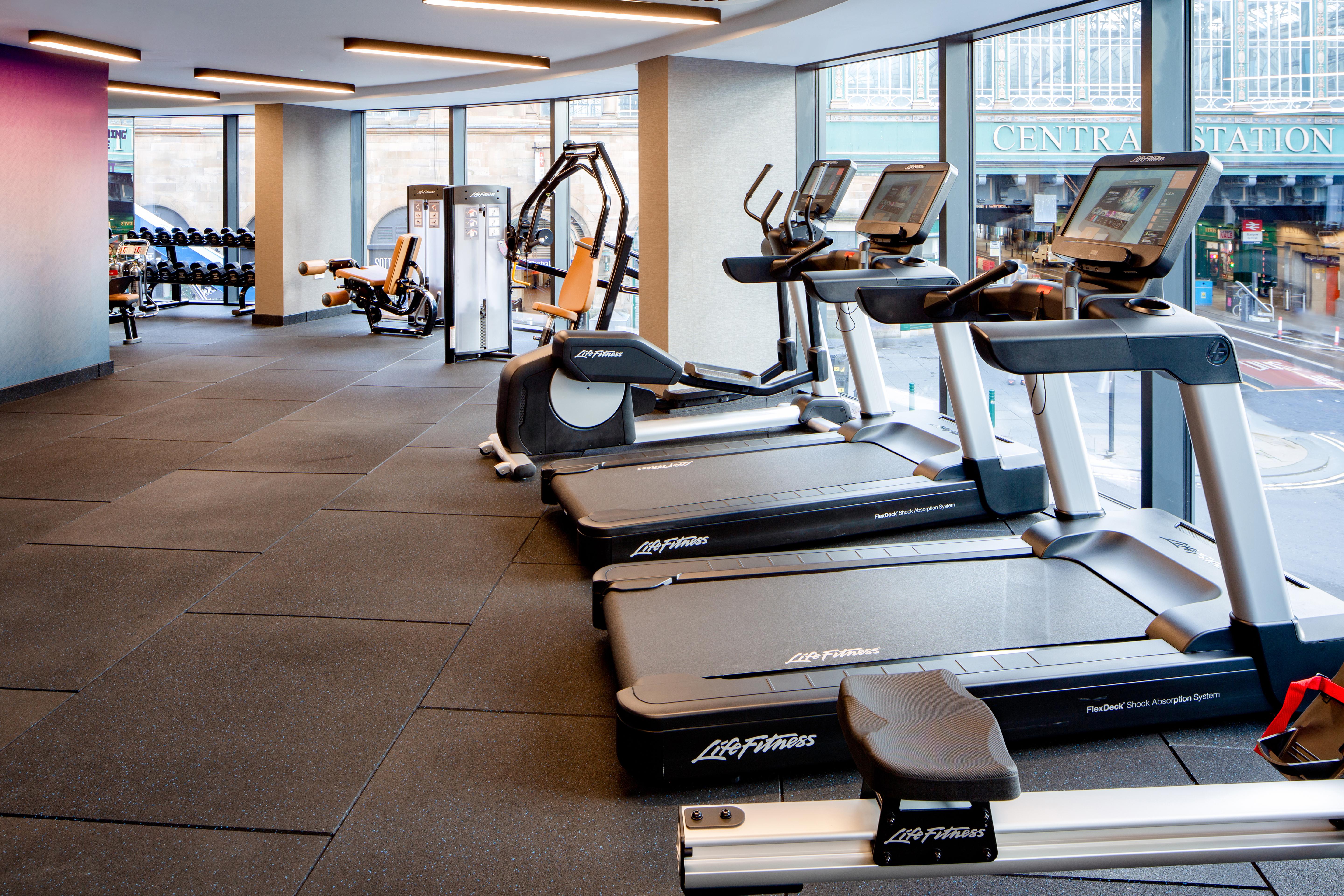 Yotel Глазгоу Екстериор снимка Life Fitness